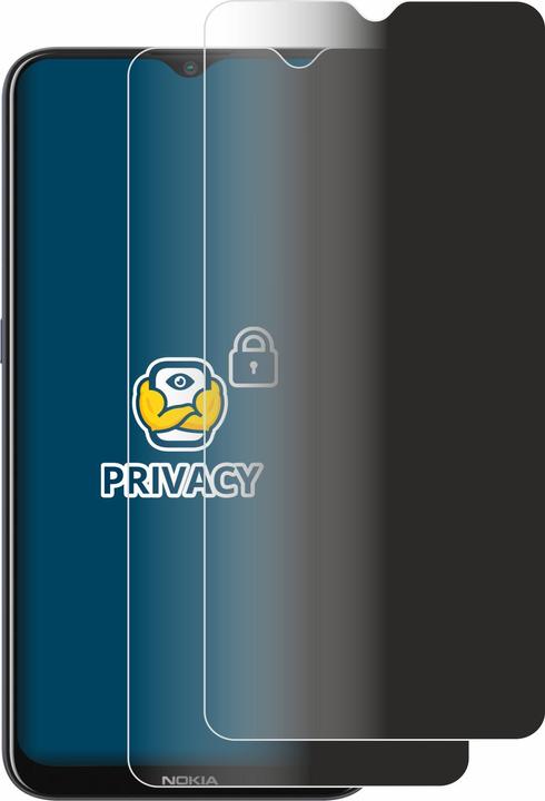 Produktbild BROTECT Sichtschutzfolie Anti-Spy Privacy Folie Blaulicht-Schutz (2 Stück, Nokia G10)
