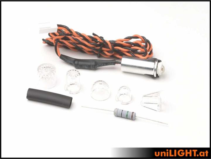 Actual product image Unilight 10mm pin flash, 4w white