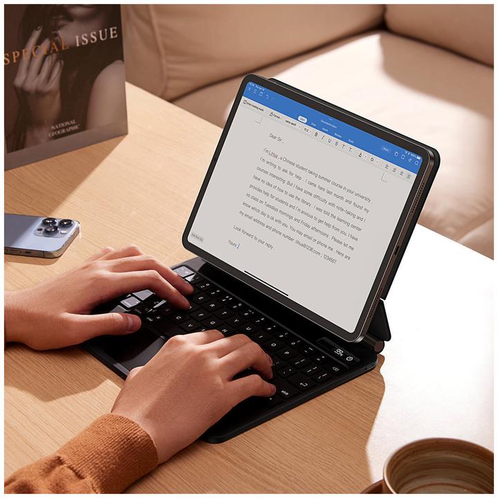 Actual product image Baseus Brilliance Series (Eng. Int., iPad Pro 11 2020 (2. Gen), iPad Pro 11 2022 (4th Gen), iPad Pro 11 2018 (1. Gen), iPad Pro 11 2021 (3rd Gen))