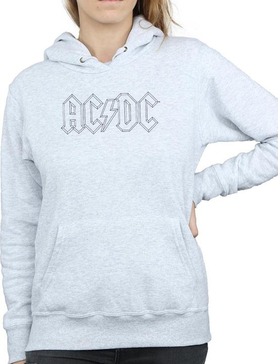 Immagine prodotto AC/DC Felpa con cappuccio nera con logo Outline (XL)