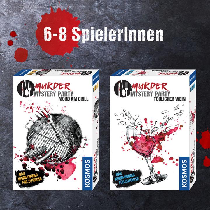 Image du produit Kosmos Murder Mystery Party - vin mortel (Allemand)