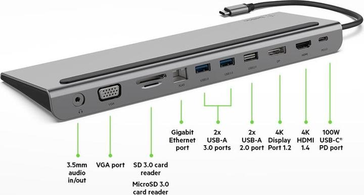 Produktbild Belkin Connect (USB-C, 11 Ports)
