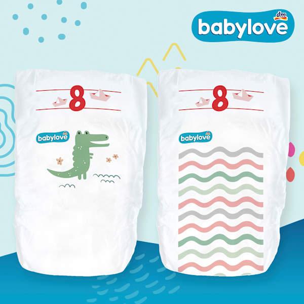 Image du produit dm babylove Couches Premium (Taille 8, Pack, 28 pièce(s))