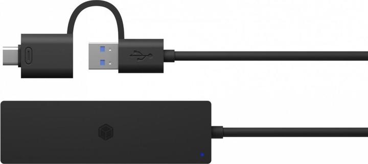 Actual product image Icy Box IB-HUB1424-C3 (USB-A, USB-C, 4 Ports)