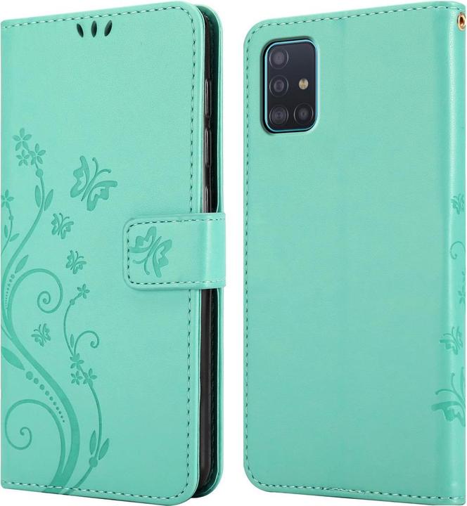 Image du produit Cadorabo Couverture du livre de fleurs (Samsung Galaxy A51 5G)