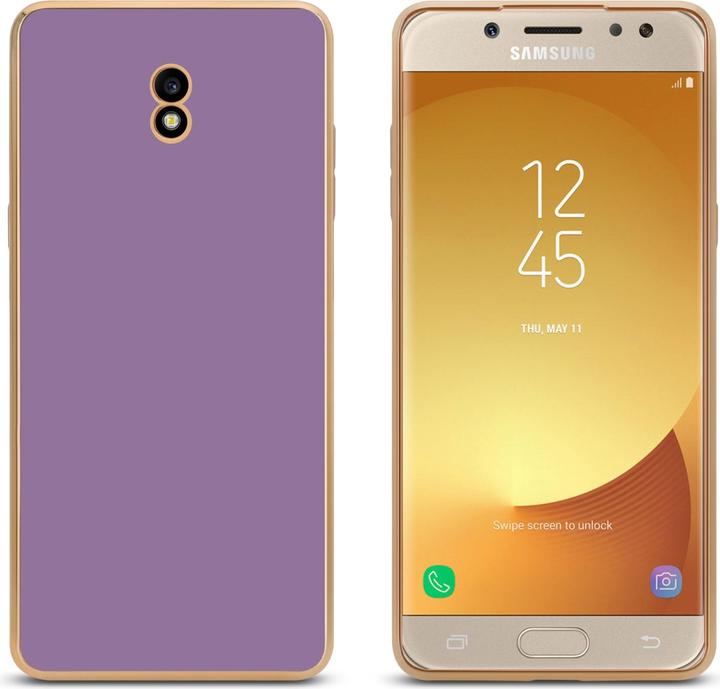 Image du produit Cadorabo Housse pour Samsung Galaxy J7 2017 en TPU avec protection pour appareil photo LM130 Style (Samsung Galaxy J7 2017)