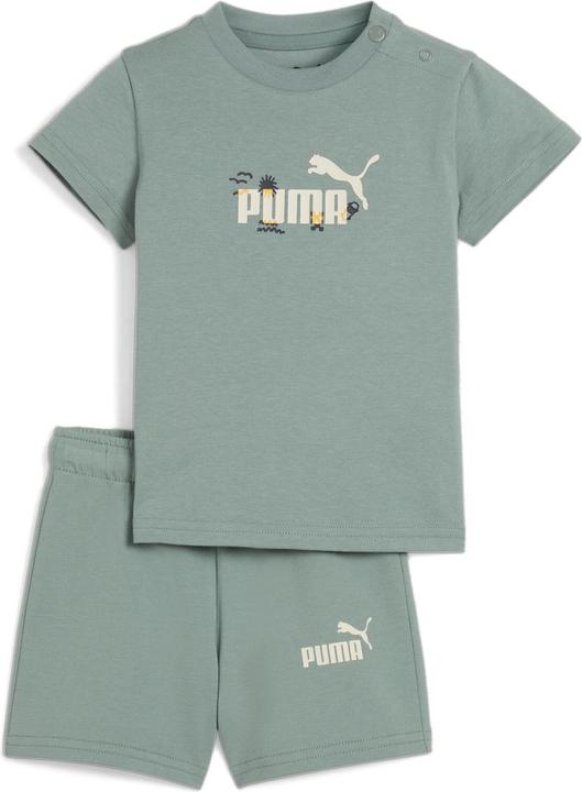 Puma MINICATS SANDY ADVENTURES Tee and Shorts Set INF