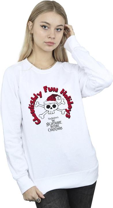 Image du produit Disney - Sweat THE NIGHTMARE BEFORE CHRISTMAS GHOUISHLY FUN HOLIDAYS - Femme (S)
