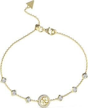 Guess Charming Gold Plated 4G Crush Bracelet JUBB04156JWYGT/U