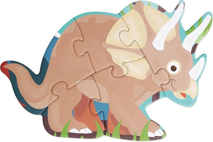 Actual product image Scratch 2in1 Floor Puzzle Dino (80 pieces)