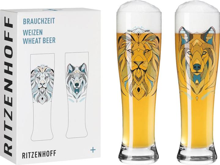 Produktbild Ritzenhoff Brauchzeit Bierglas 2er Set (A.Preis) #27 #28 F25 (0.65 l, 2 x)