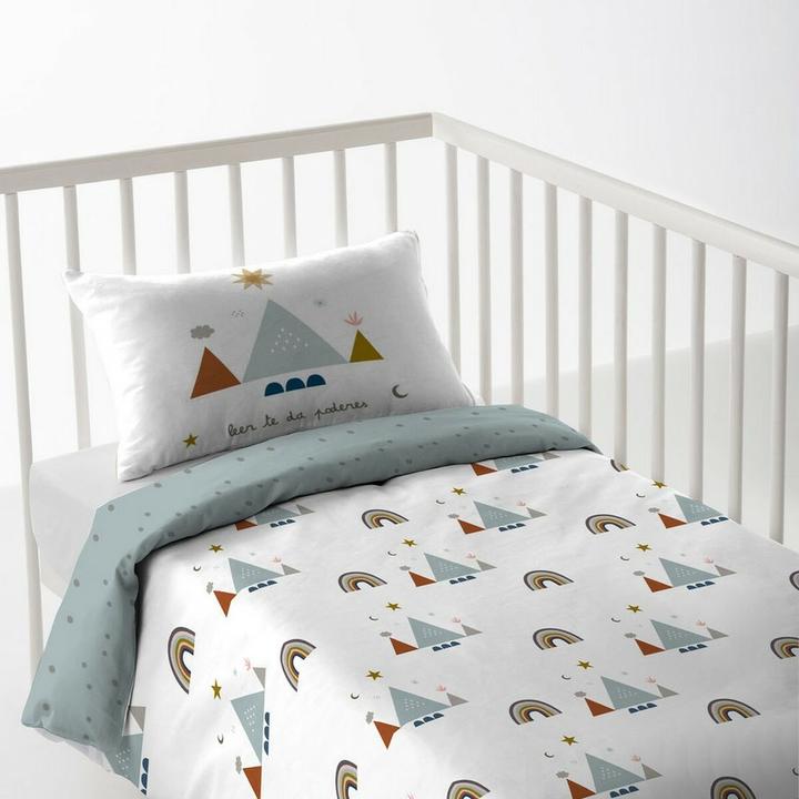 Immagine prodotto Haciendo el Indio Bettdeckenbezug Magic Dragon Reversibel 80 cm Babybett 115 x 145 + 20 cm