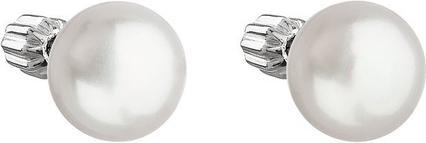 Evolution Group Silver Pearl Earrings Pavona 21004.1 (L)