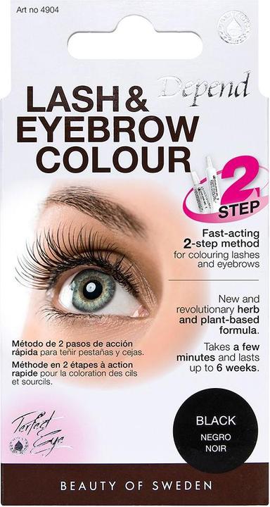 Depend Perfect Eye - Lash and Eyebrow Color Black