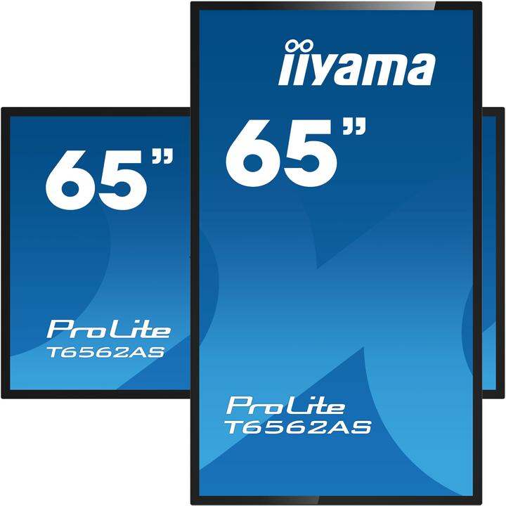 Produktbild iiyama T6562AS-B1 65IN 165.10CM UHD IP (3840 x 2160 Pixel, 64.50")