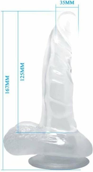 Image du produit Baile Gode réaliste "Dong" avec ventouse et testicules