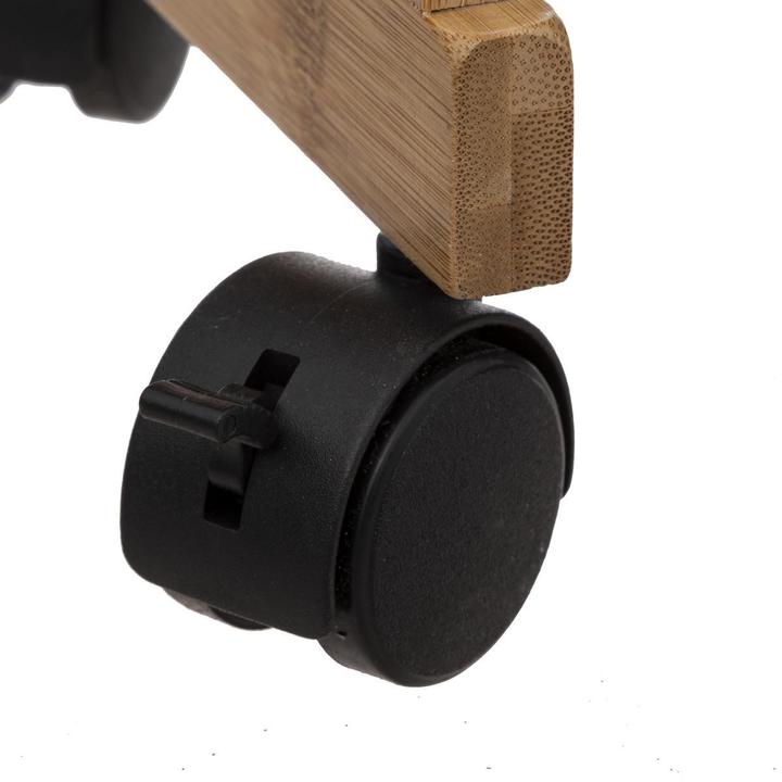 Actual product image 5Five Trolley, three storage boxes - wood / black