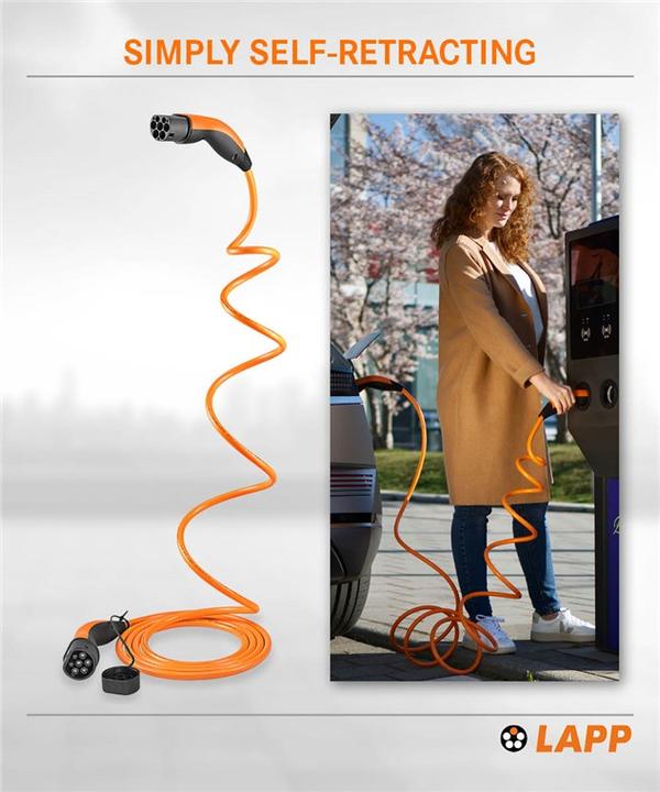 Actual product image Lapp Mobility EV-TYP2 Helix (Type 2, 11 kW, 20 A, 5 m)