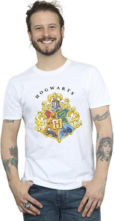 Actual product image Mens Hogwarts School Emblem T-Shirt (4XL)