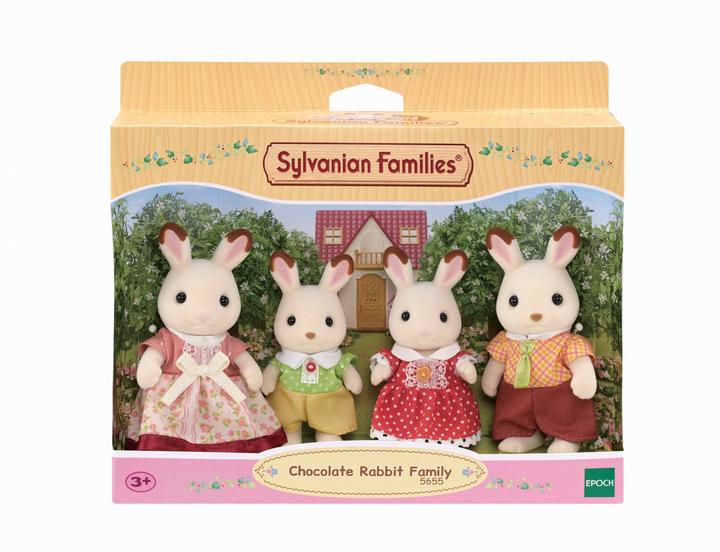 Actual product image Sylvanian Families Chocolate Bunny Family
