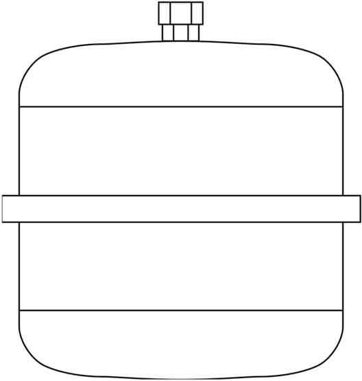 Produktbild Vaillant Solar-System Solar-Ausdehnungsgefäss 25 L
