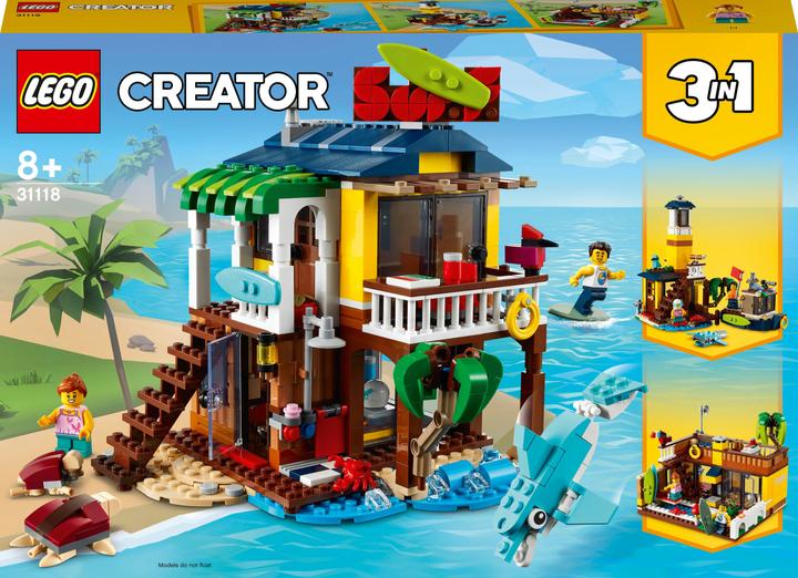 Image du produit LEGO Maison de plage des surfeurs (31118, LEGO Creator 3-in-1)