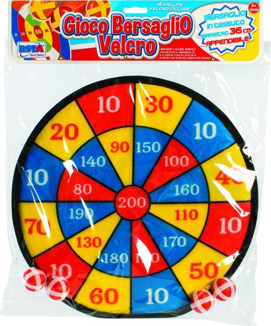 Produktbild Rs Toys TARGET GAME VELCRO 36 CM 2 ASS.