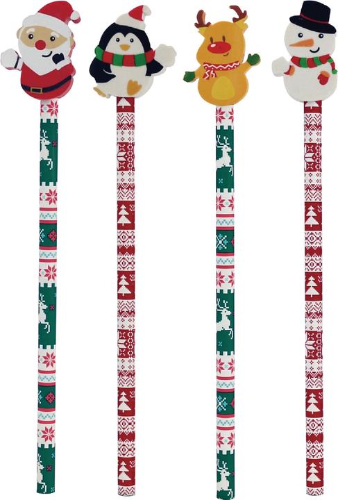 Produktbild Roost Bleistift Weihnachten XREA-014 4 assortiert