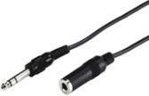 Produktbild Goobay Audio-Verlängerungskabel 6.35mm Klinke - 6.35mm Buchse (5 m, 6.3mm Klinke (Jack))