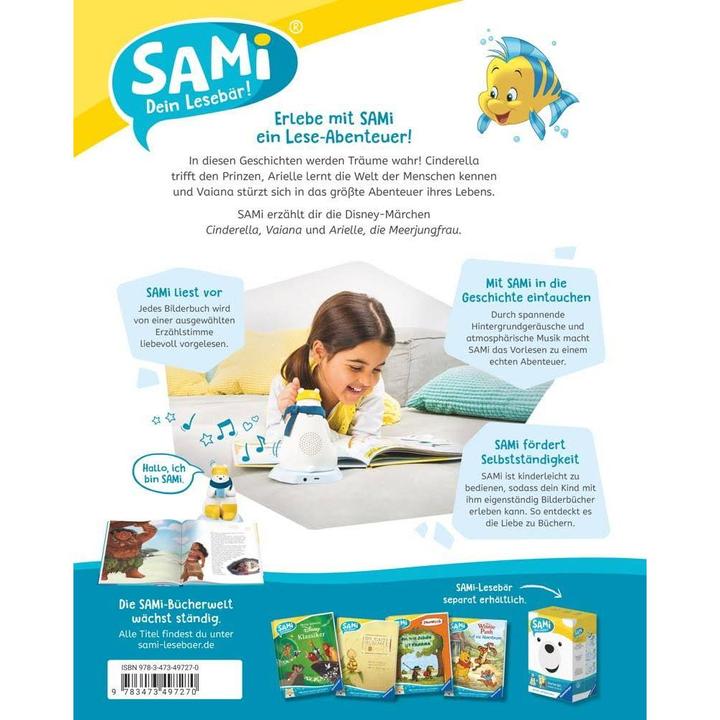 Produktbild Ravensburger SAMi - Disney Prinzessin - Zauberhafte Geschichten (Deutsch, Anne Scheller, The Walt Disney Company, 2023)