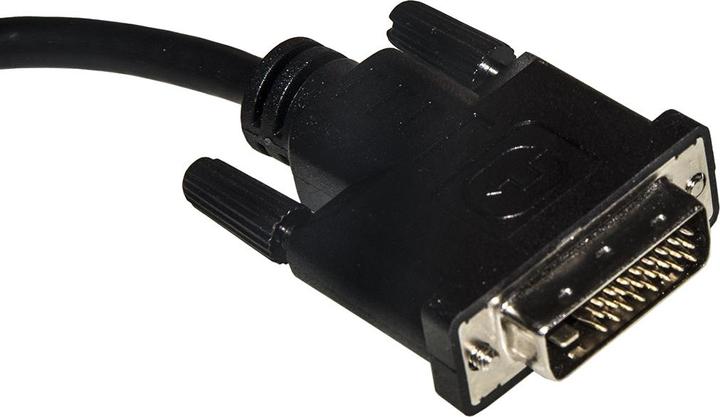 Produktbild ADATTATORE DVI-D 24+1-VGA M/F CON CAVO (DVI, VGA, 20 cm)