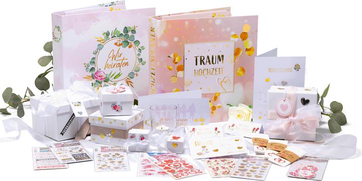 Produktbild HERMA Hochzeitsordner A4 (A4, 60 mm, 1 Stück)
