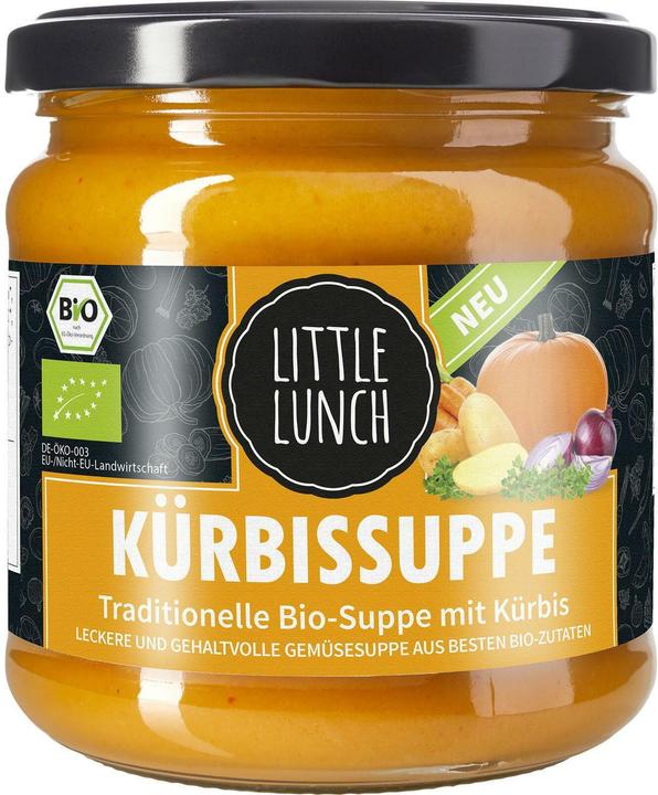 Image du produit Littlelunch Soupe de potiron bio classique 350 ml (580 g)