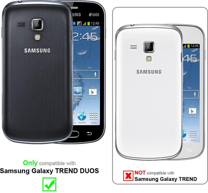 Actual product image Cadorabo Display protection glass (1 Piece, Samsung Galaxy Trend Duos)