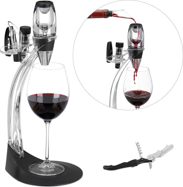 Produktbild Relaxdays Weinbelüfter Set (Weinbelüfter)