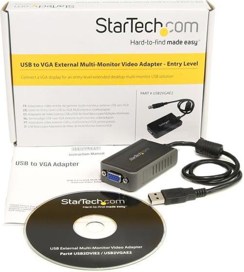 Actual product image StarTech USB2VGAE2 (USB, 7.50 cm)