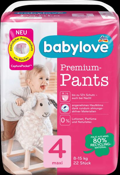 Produktbild dm babylove Pants Premium (Gr. 4, Tragepack, 22 Stück)