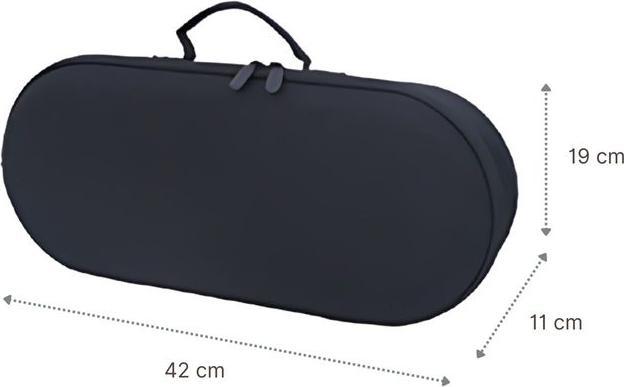 Actual product image Hermex Alternative storage bag for Dyson Supersonic hairdryer