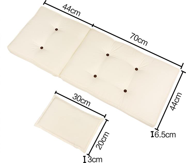 Immagine prodotto Detex Cuscino per sedia (118 x 45 x 7 cm)