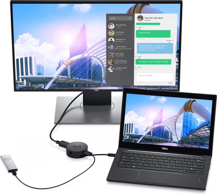 Actual product image Dell DA300 (Docking port (proprietary), 1 Ports)