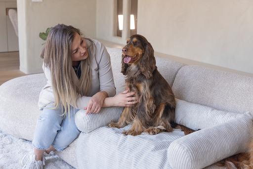 Image du produit Designed by Lotte Coussin de canapé Ribbed (Chien)