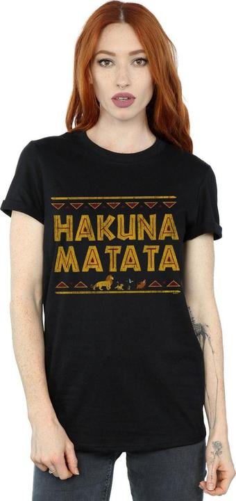 Immagine prodotto Disney The Lion King Hakuna Matata Maglietta Ampia Donna (XXL)
