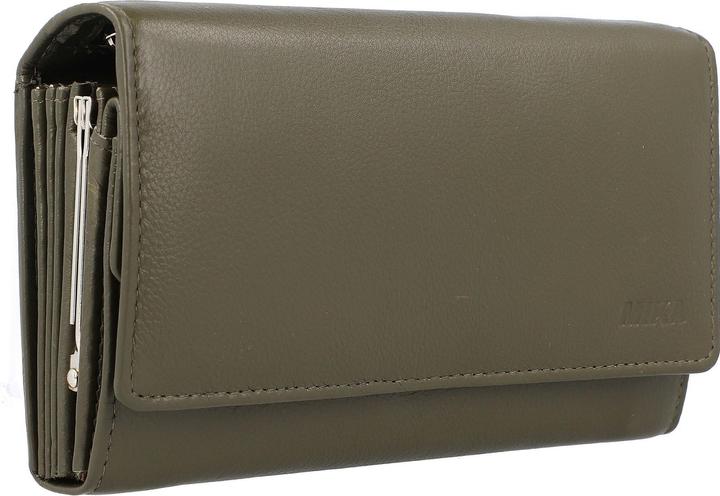 Image du produit Mika Porte-monnaie pour femme, en cuir, couleur : vert