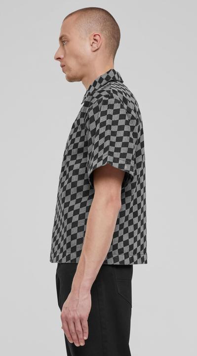 Produktbild Urban Classics Laser Check Printed Boxy Shirt - 166805 (3XL)