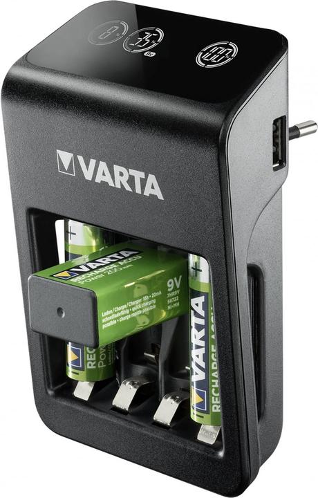 Produktbild Varta LCD Plug Charger+ (1 Stk., AA, 2100 mAh, Ladegerät inkl. Akku)