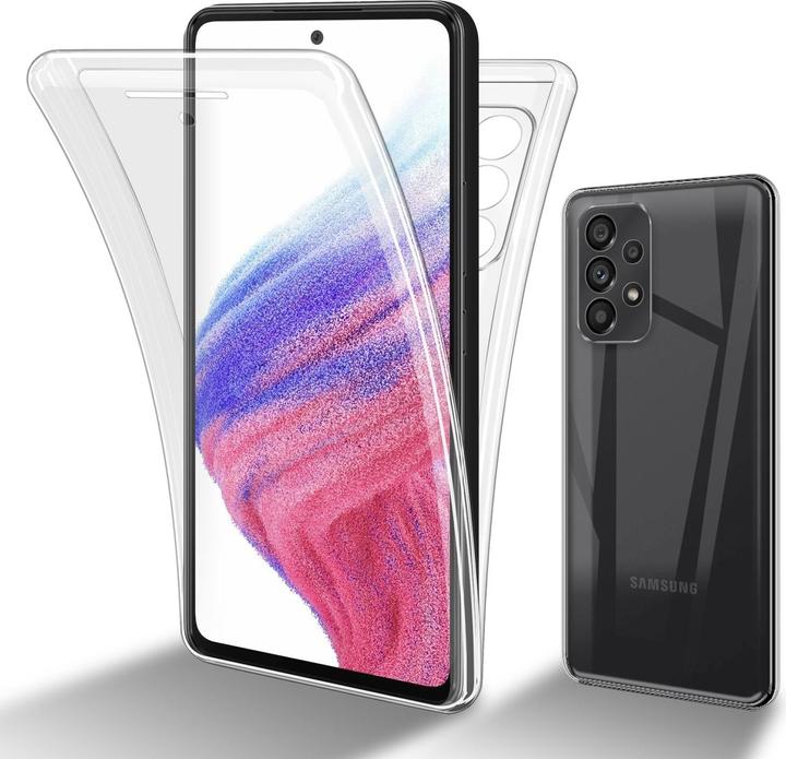 Cadorabo TPU 360 Degree Case Cover for Samsung Galaxy A53 5G (Samsung Galaxy A53 5G)