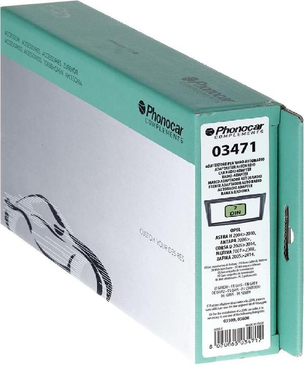 Immagine prodotto Phonocar Pannello radio argento