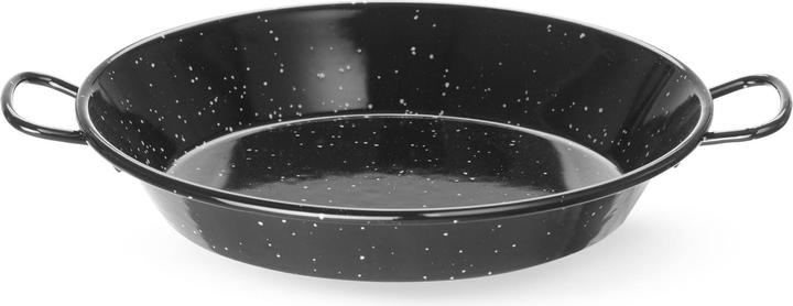 Actual product image Hendi Paella pan enamelled flat steel (200 cm, Paella pan, Steel)