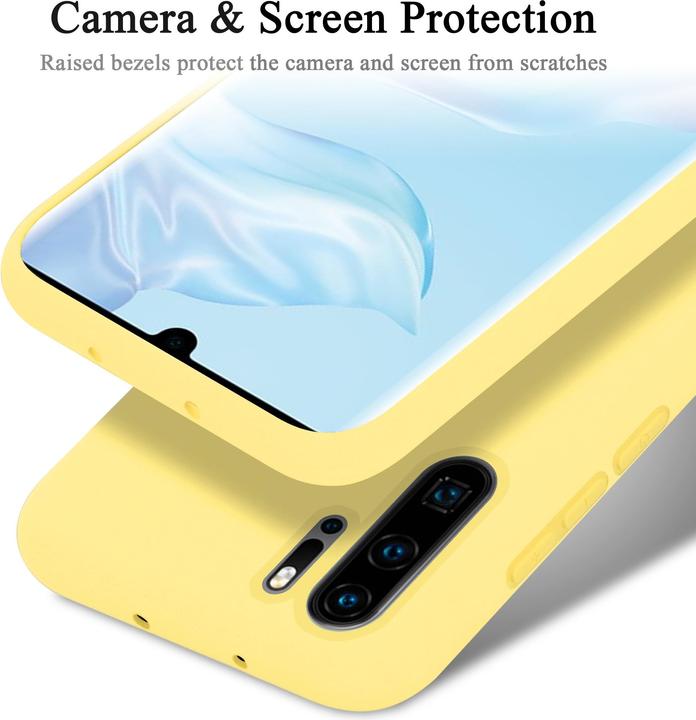 Immagine prodotto Cadorabo Copertura della cassa del silicone liquido TPU (Huawei P30 Pro)
