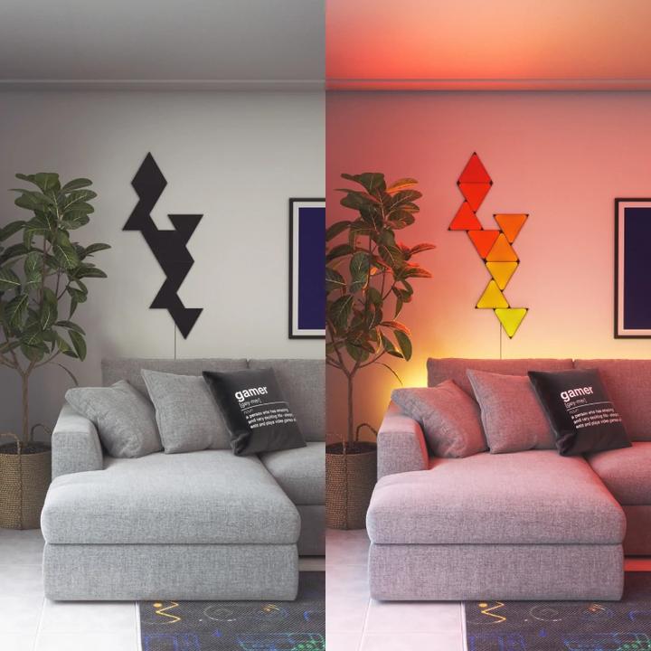 Produktbild Nanoleaf Shapes Ultra Black 9PK Starter (80 lm)